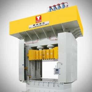 Hydraulische Presse für Compsites Material